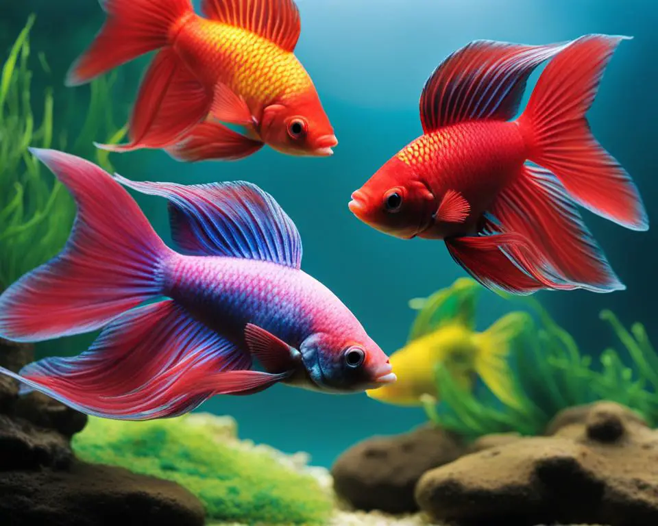 behavior of glofish and bettas