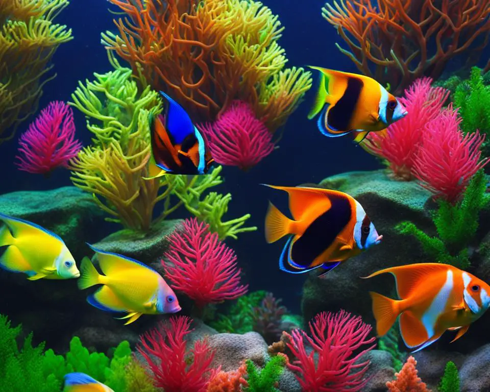 compatibility of glofish and angelfish