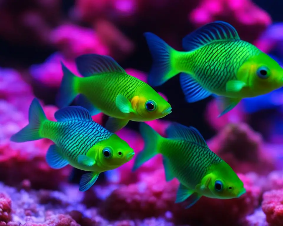 do baby glofish glow