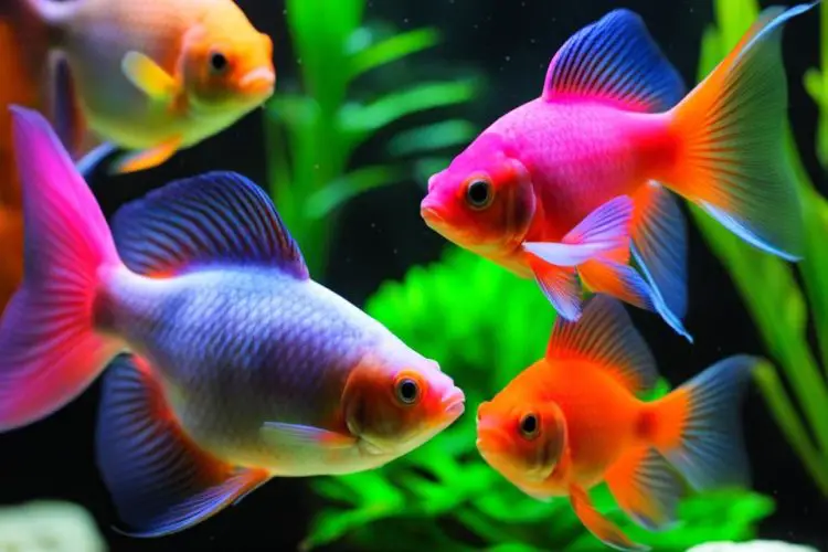 do glofish and goldfish get along?