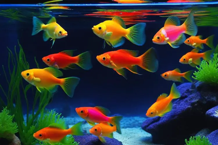 do glofish and guppies get along