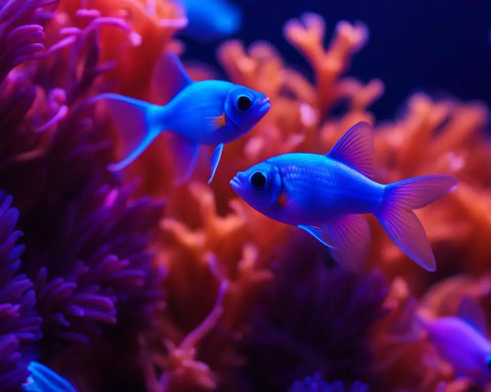 how do baby glofish glow image